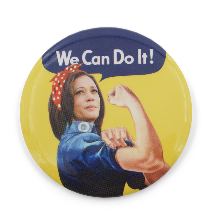 KAMALA HARRIS "WE CAN DO IT" 2-1/4 INCH PIN