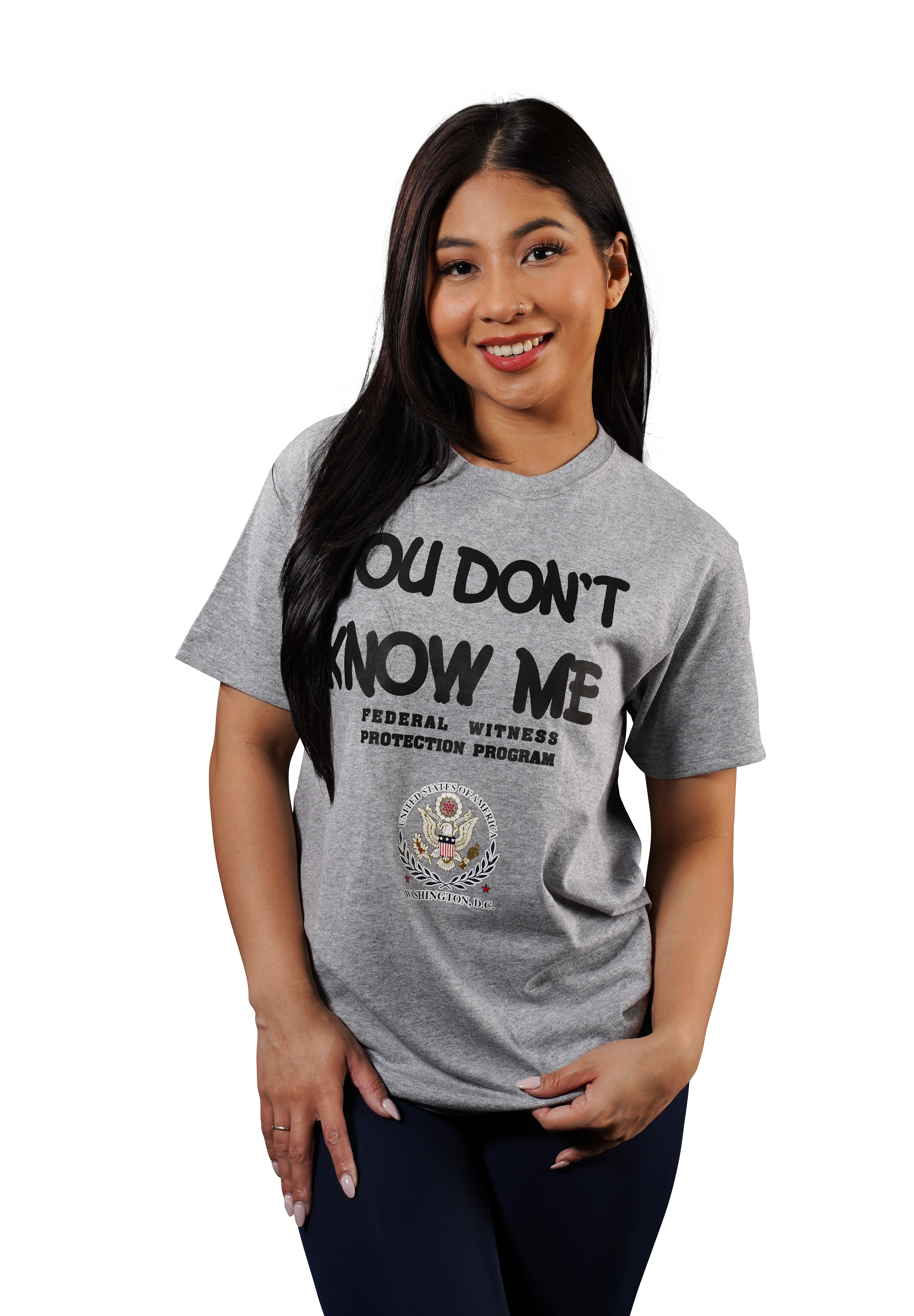Washington DC You Don't Know Me Gray T-Shirt