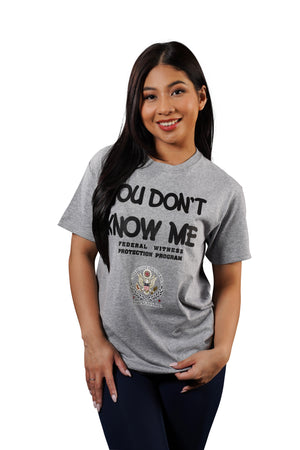 Washington DC You Don't Know Me Gray T-Shirt