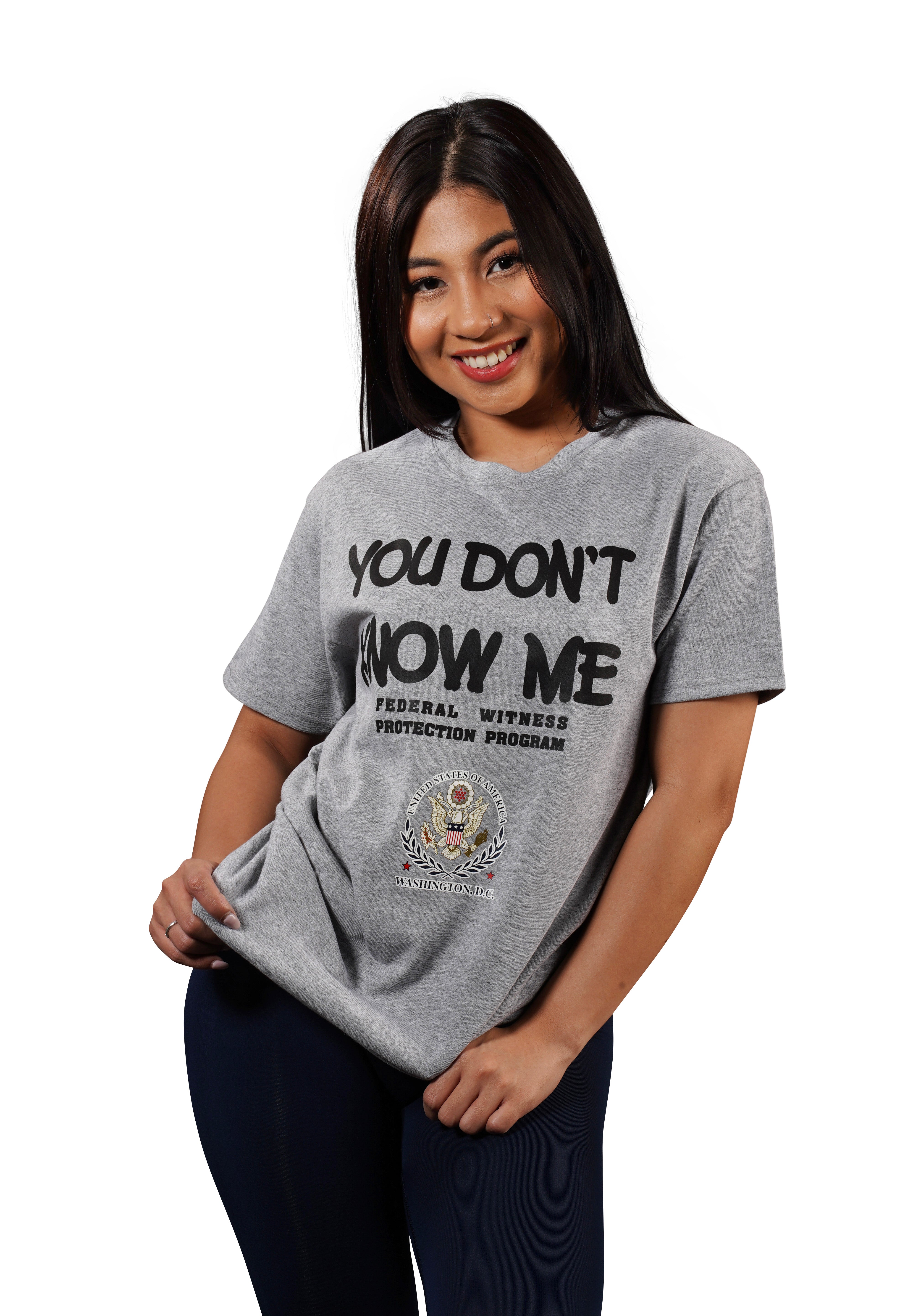 Washington DC You Don't Know Me Gray T-Shirt