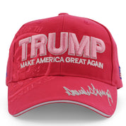 TRUMP MAKE AMERICA GREAT AGAIN PINK BASEBALL CAP