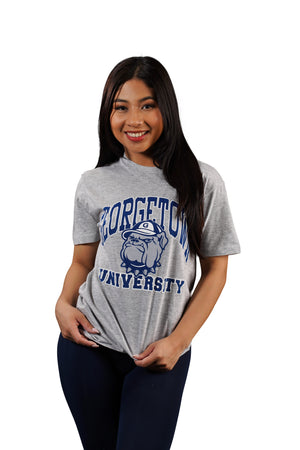 Georgetown University Bulldog Grey T-Shirt