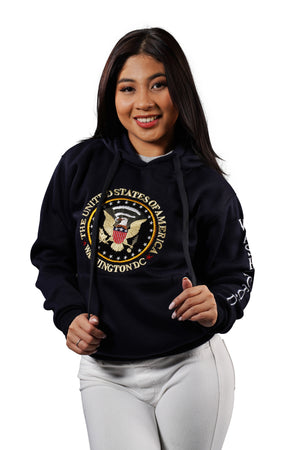 Washington DC Hoodie US Seal Navy