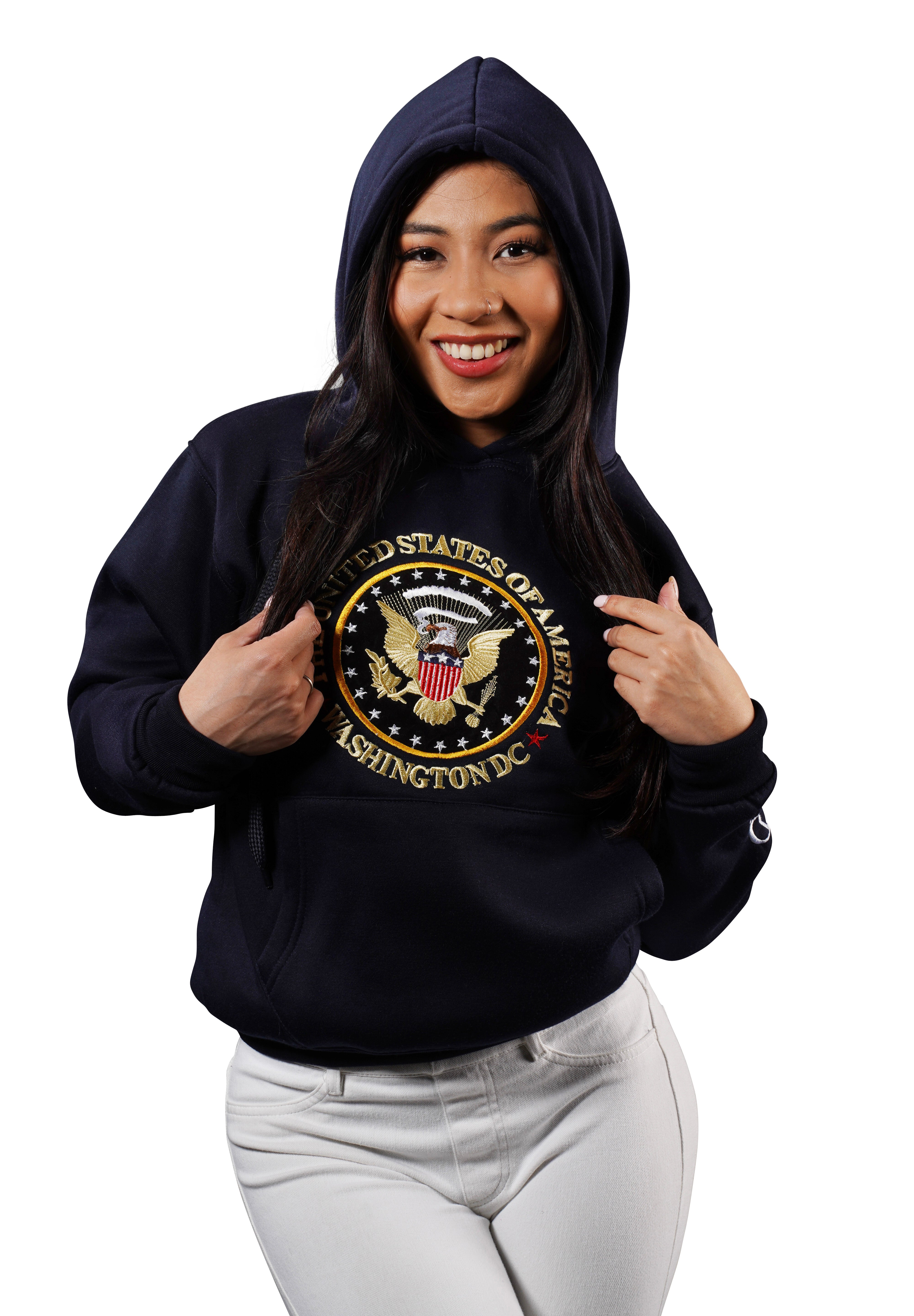 Washington DC Hoodie US Seal Navy