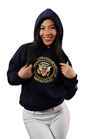 Washington DC Hoodie US Seal Navy