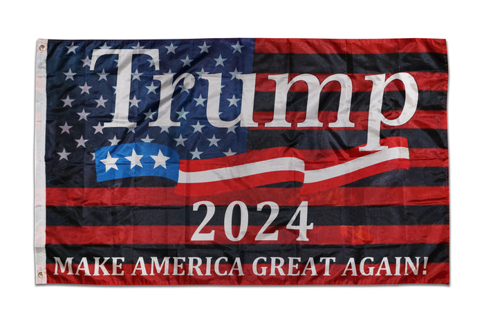 TRUMP 2024 MAGA FLAG