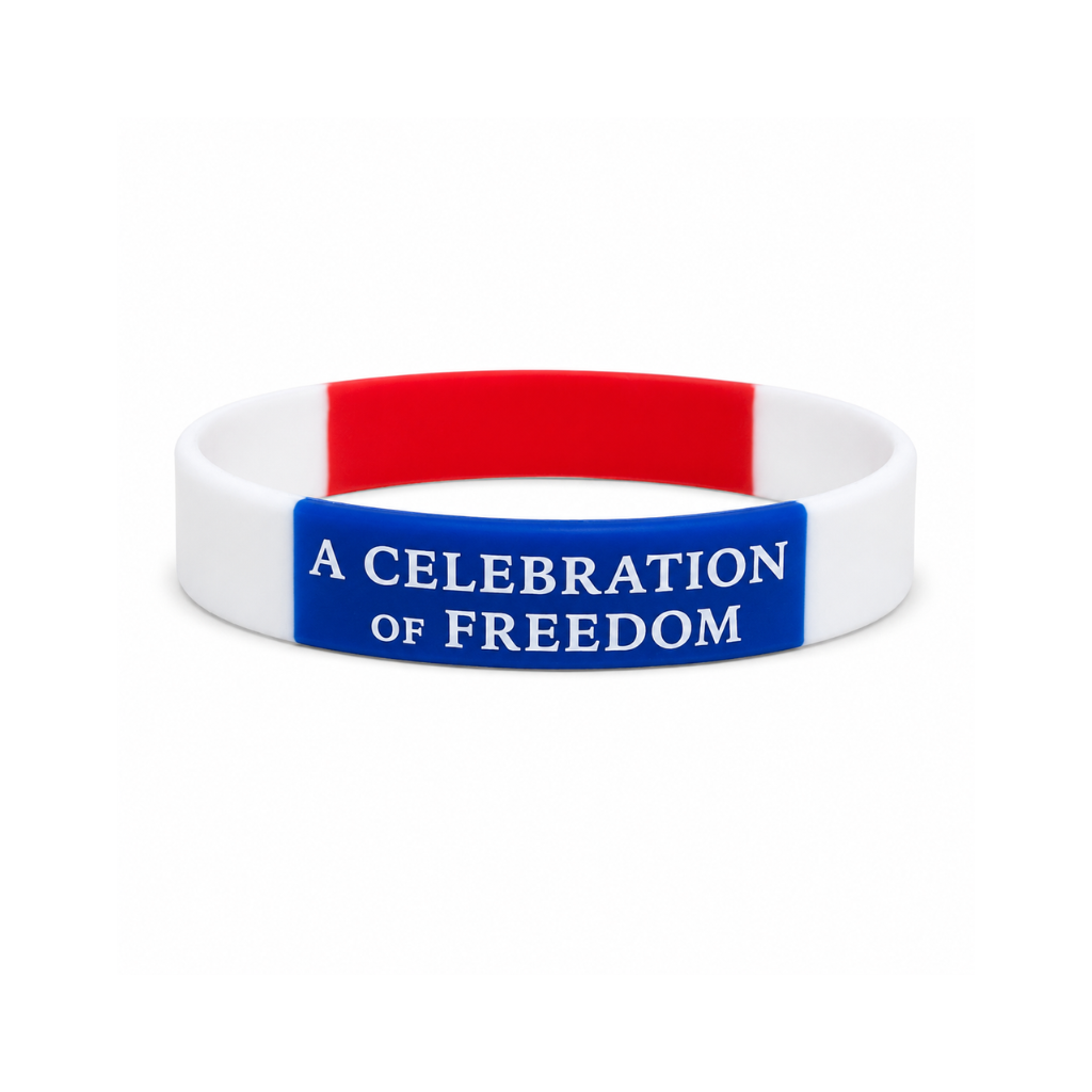 America 250 Silicone Bracelet