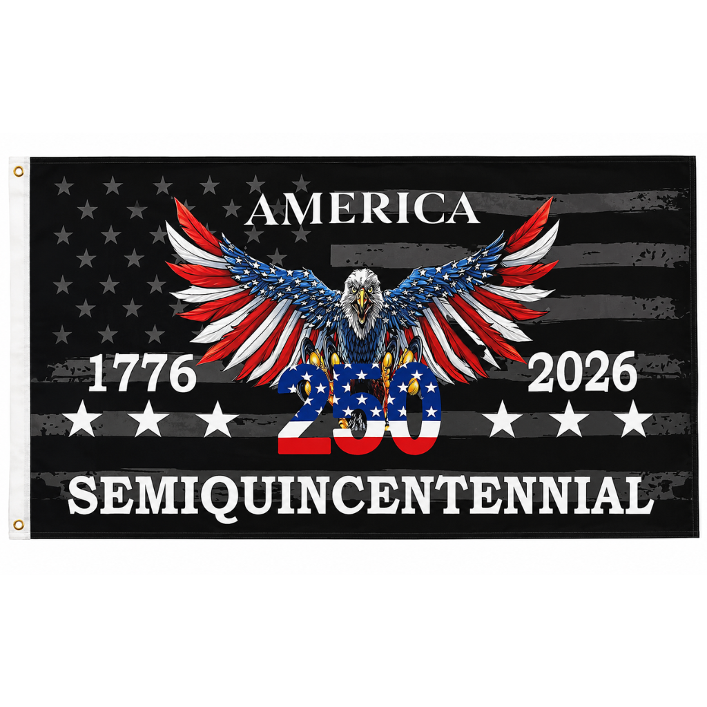 America 250 Semiquincentennial Patriotic Flag