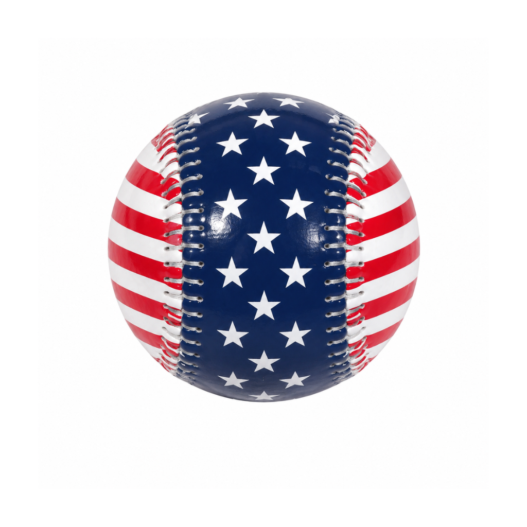 America 250th Anniversary Patriotic Baseball