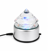 Plug-In Round LED Crystal Display Base