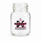 SHOT GLASS JAR DC MOONSHINE RED/GREEN
