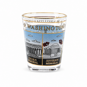 Washington D.C Historic Landmarks Souvenir Shot glass