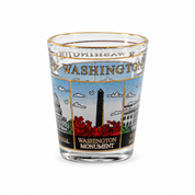 Washington D.C Historic Landmarks Souvenir Shot glass