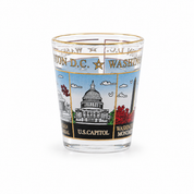 Washington D.C Historic Landmarks Souvenir Shot glass