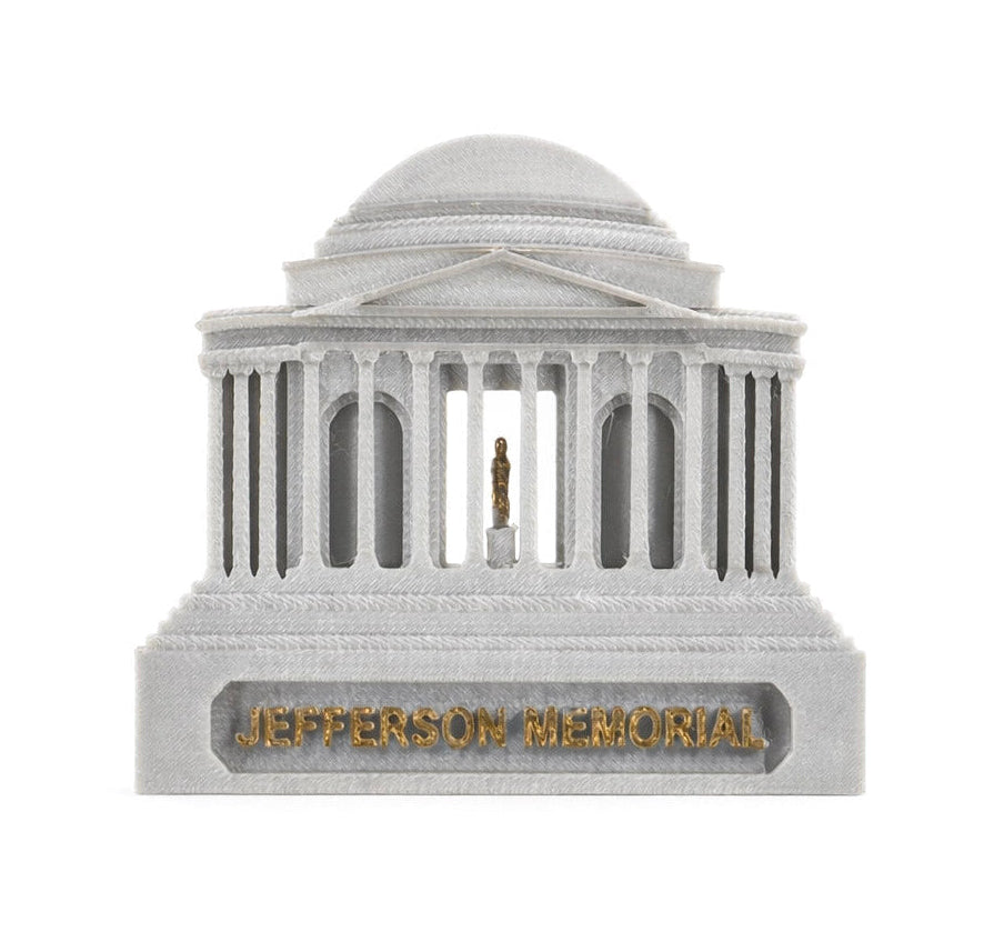 Jefferson Memorial Plastic Magnet