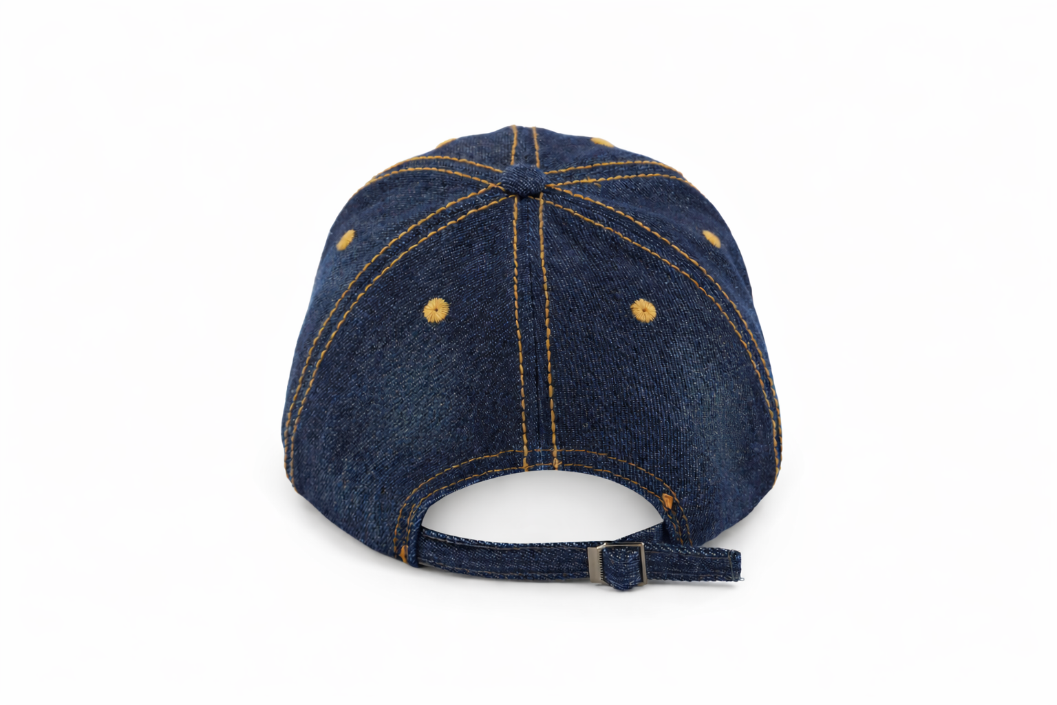 Denim Rhinestone USA Baseball Cap
