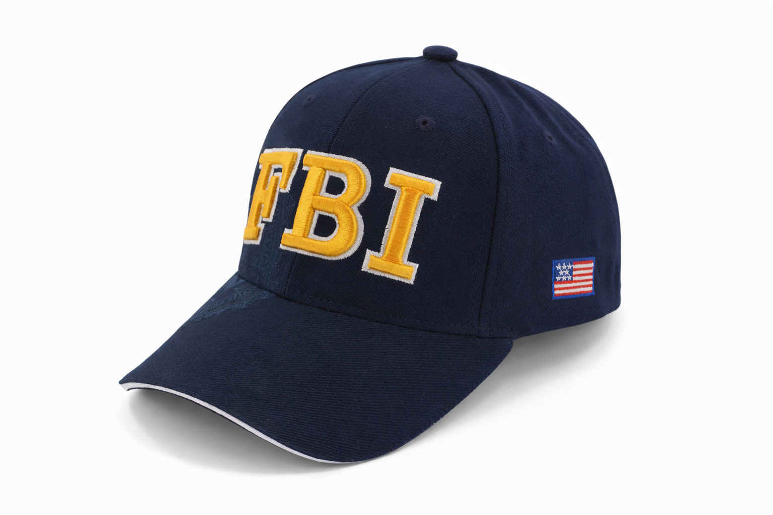 Navy Blue FBI Baseball Cap - Washington D.C
