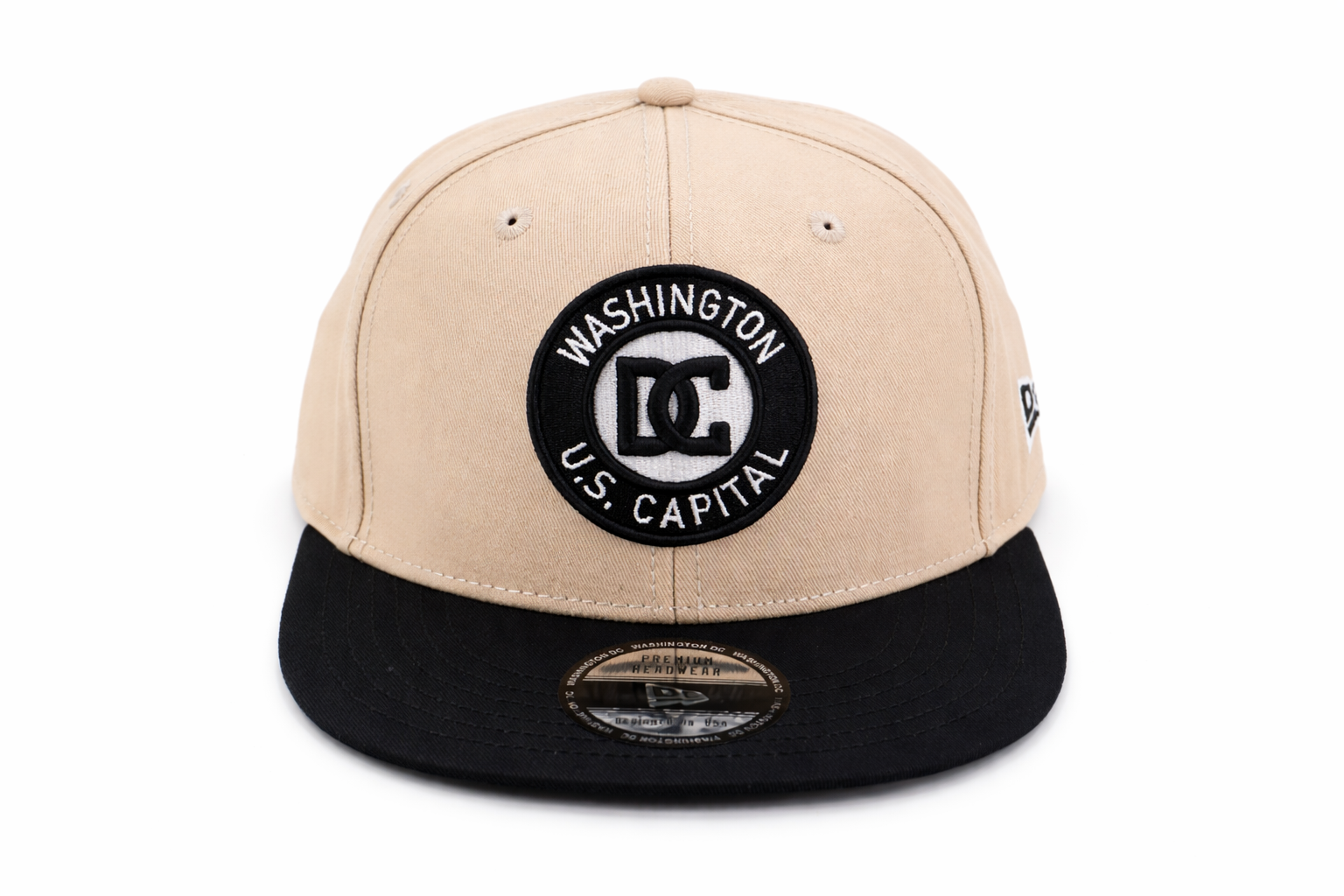 Washington DC Round Patch Snapback