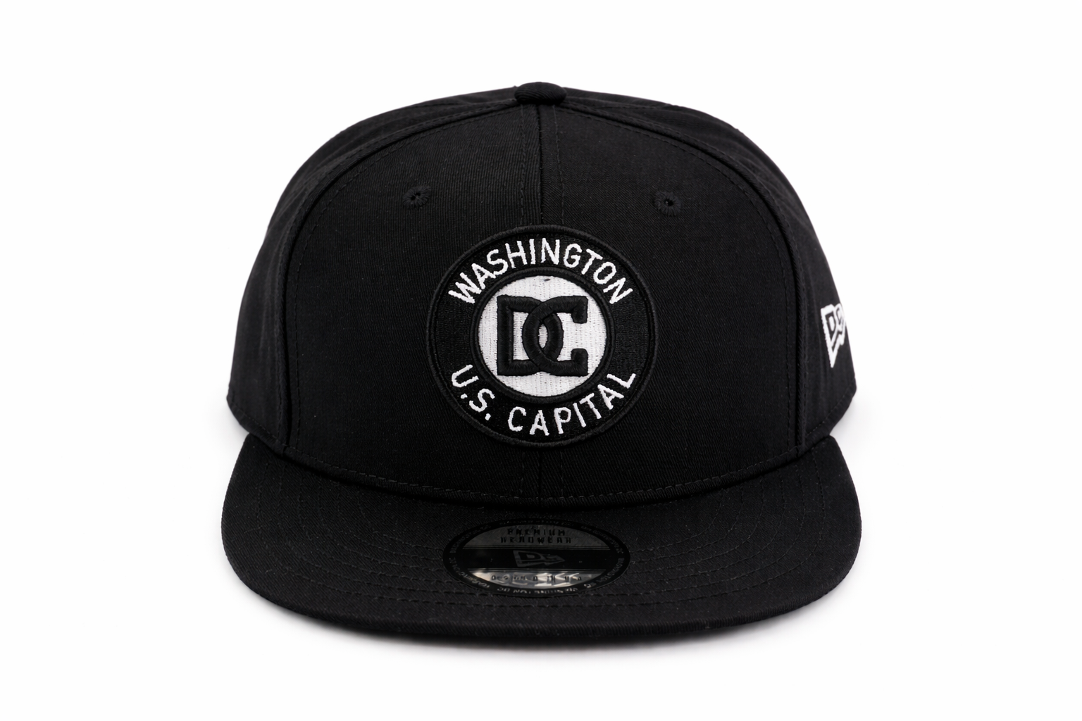 Washington DC Round Patch Snapback