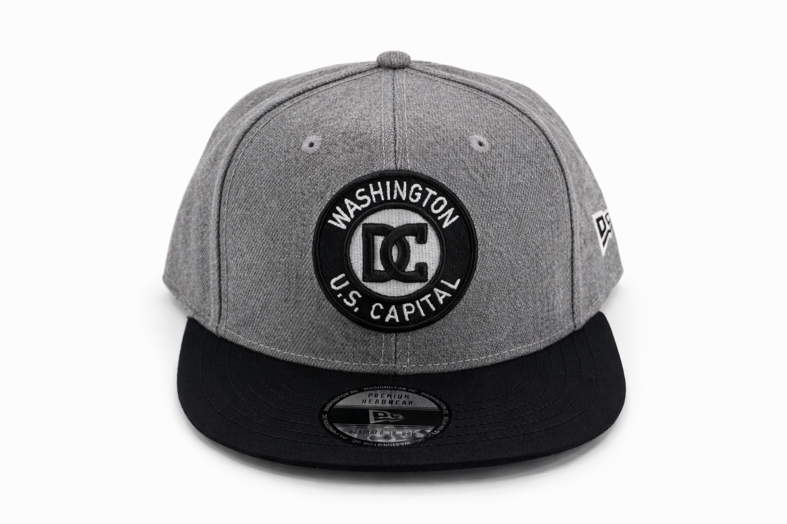 Washington DC Round Patch Snapback