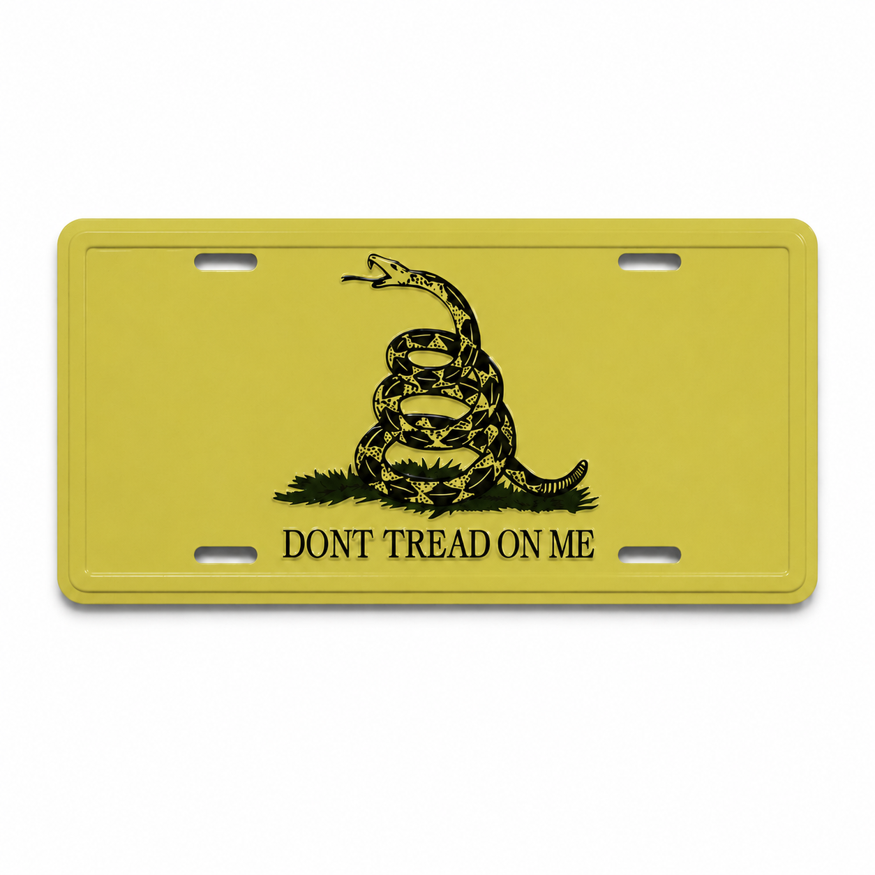 Don’t Tread On Me License Plate Metal Magnet