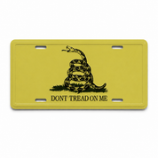 Don’t Tread On Me License Plate Metal Magnet