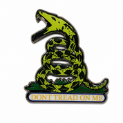 Don’t Tread On Me Snake Bottle Opener Metal Magnet