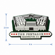Pentagon Wooden Magnet