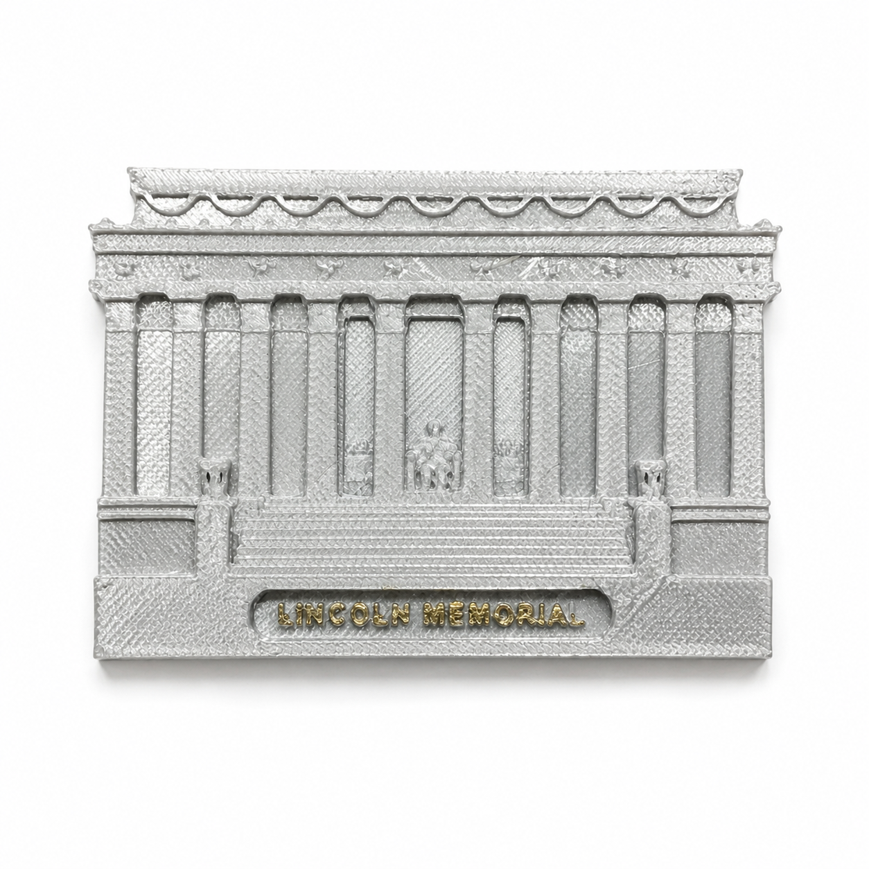 Washington D.C Lincoln Memorial Plastic Magnet