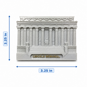 Washington D.C Lincoln Memorial Plastic Magnet