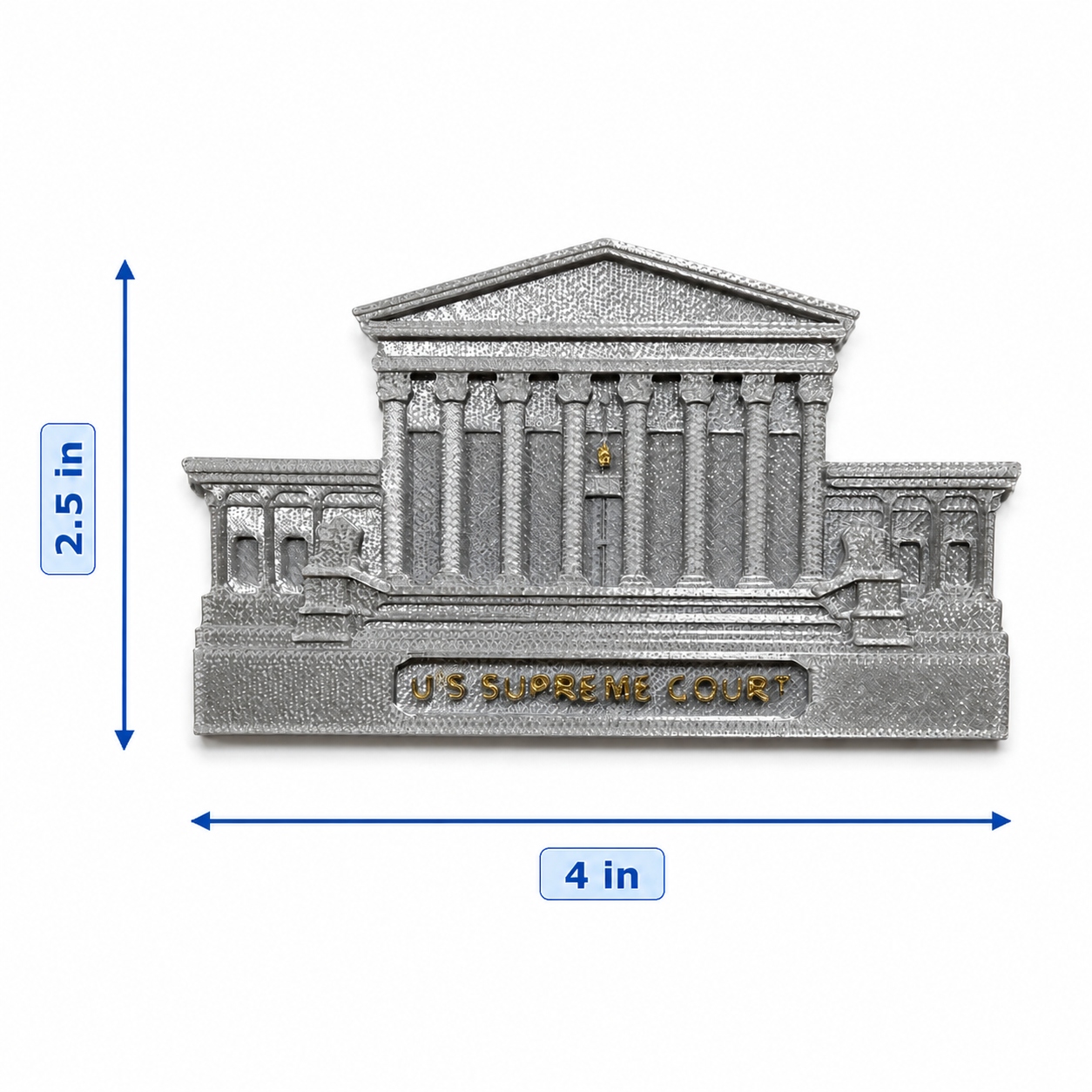 Washington D.C US Supreme Court Plastic Magnet