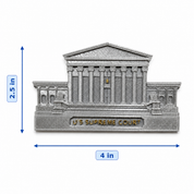 Washington D.C US Supreme Court Plastic Magnet