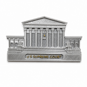 Washington D.C US Supreme Court Plastic Magnet