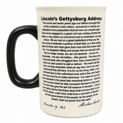 Abraham Lincoln Gettysburg Address Ceramic Mug