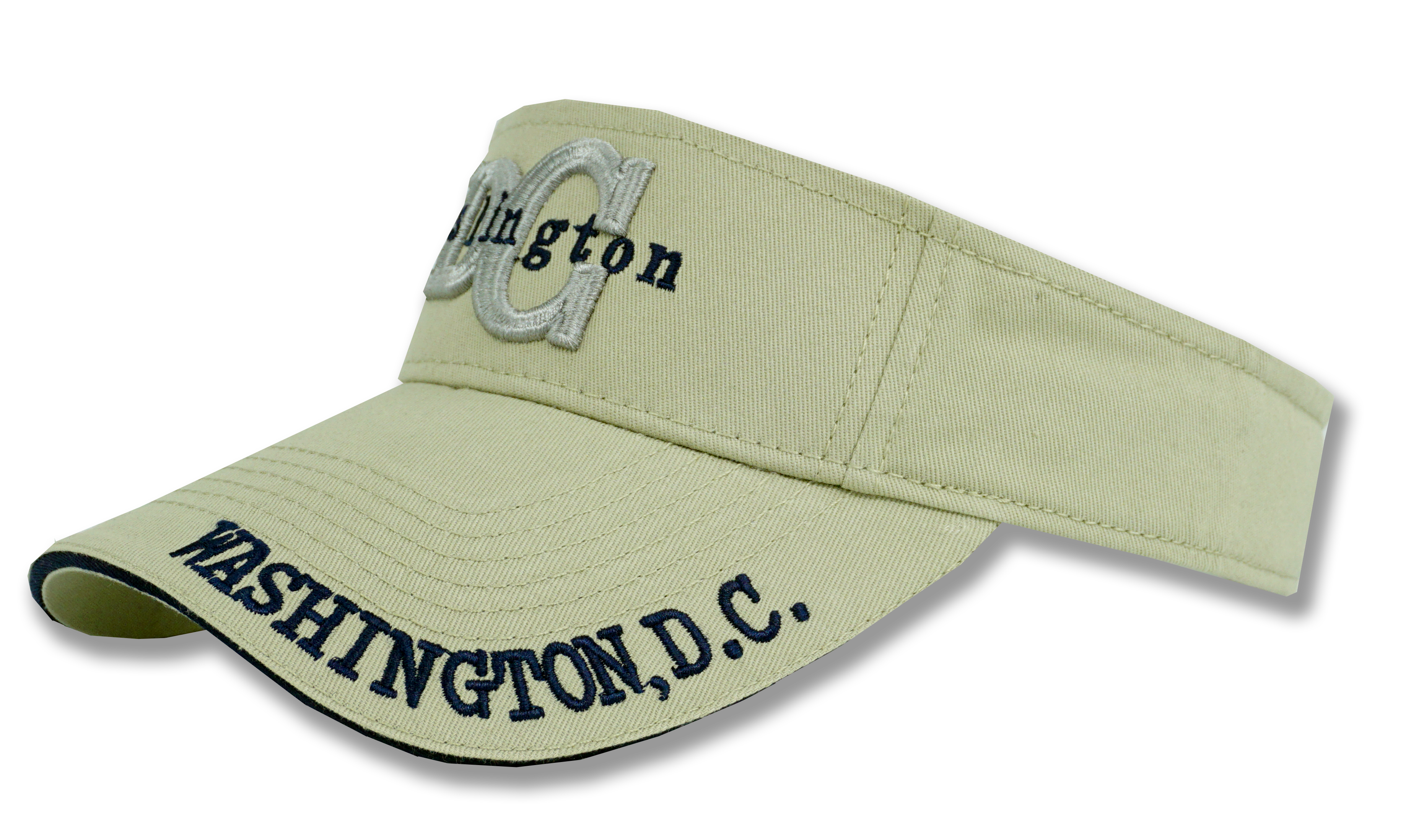 Washington DC 3D Embroidered Visor