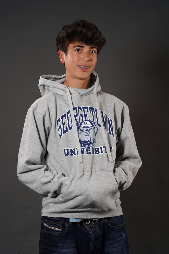 ADULT SWEATSHIRT GEORGETOWN UNIVERSITY GREY