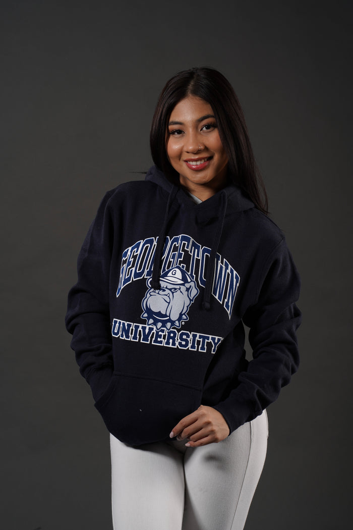 ADULT SWEATSHIRT GEORGETOWN UNIVERSITY NAVY