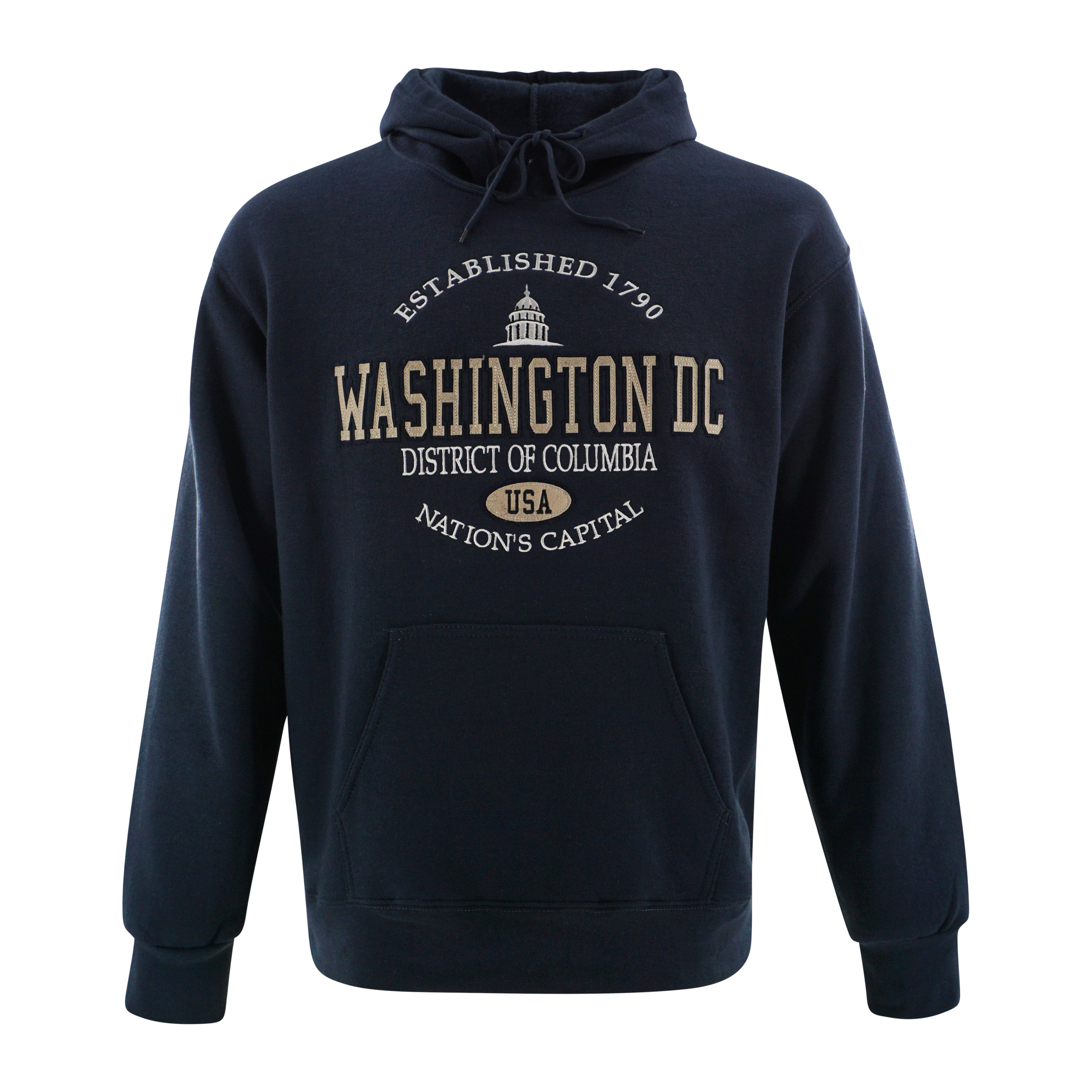 Nation's Capital Est 1790 Hoodie -Dark Blue or Khaki