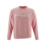 Washington DC Fuzzy Script Crewneck