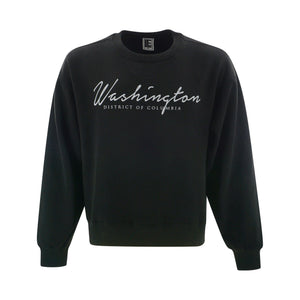 Washington DC Crewneck – Bone or Black