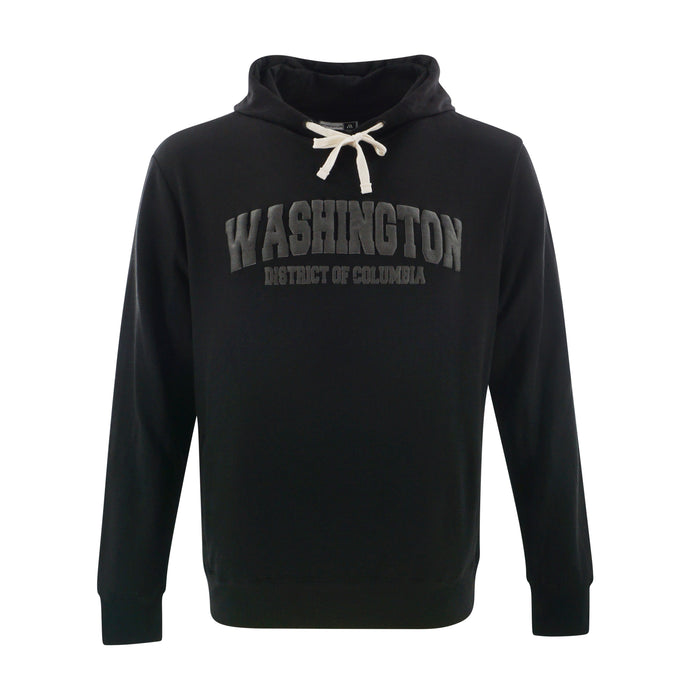 Washington DC Embossed Hoodie – Navy Blue or Black