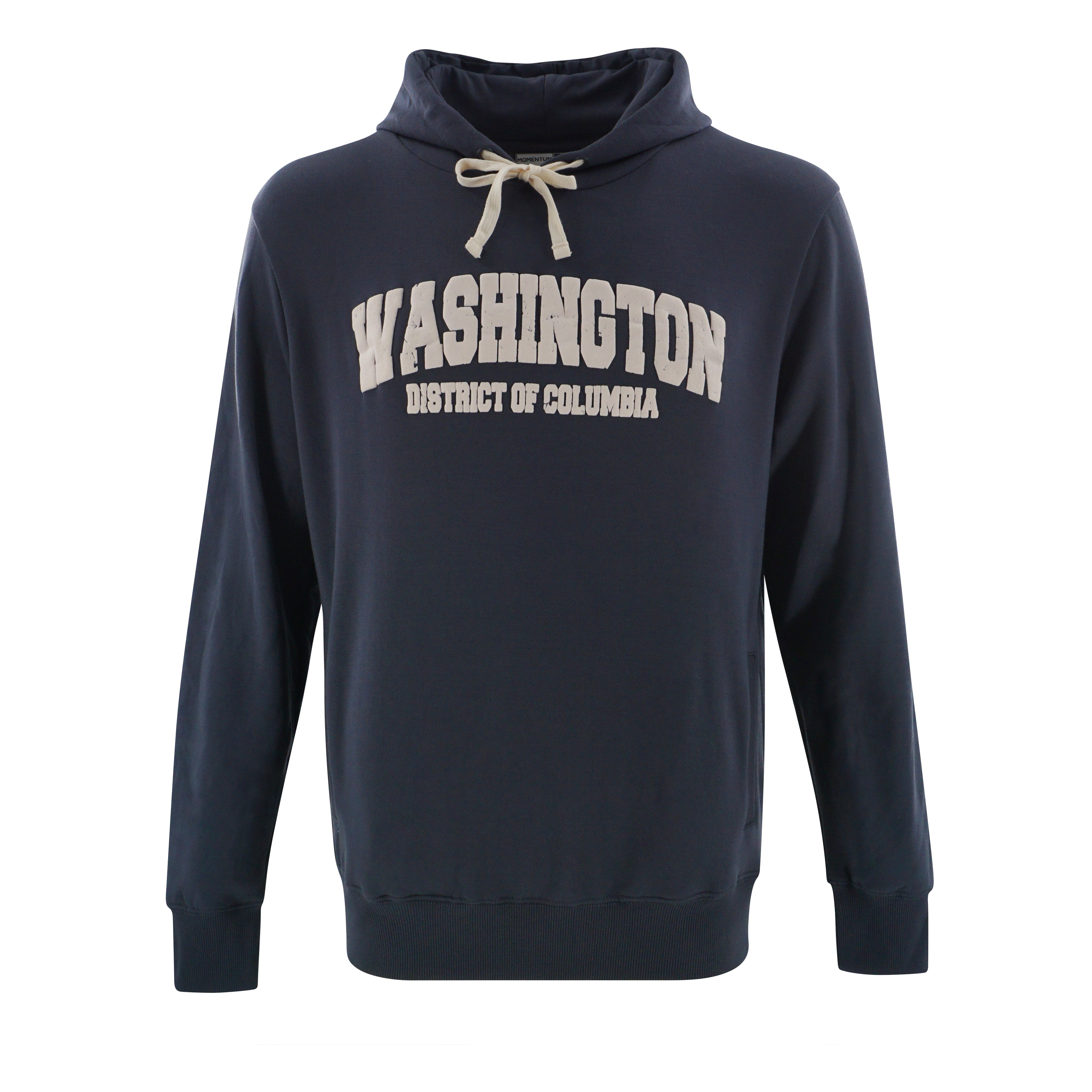 Washington DC Embossed Hoodie – Navy Blue or Black