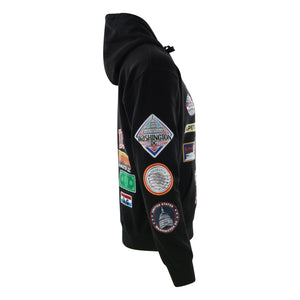 Washington DC Patchwork Hoodie – White or Black