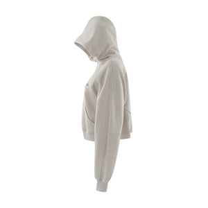Washington DC Cropped Hoodie – Bone