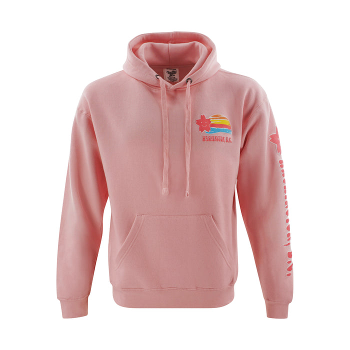 Washington DC “Good Vibes” Hoodie – Ice Pink