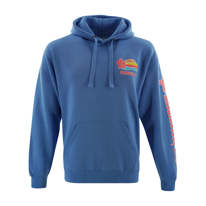 Washington DC “Good Vibes” Hoodie – Carolina Blue