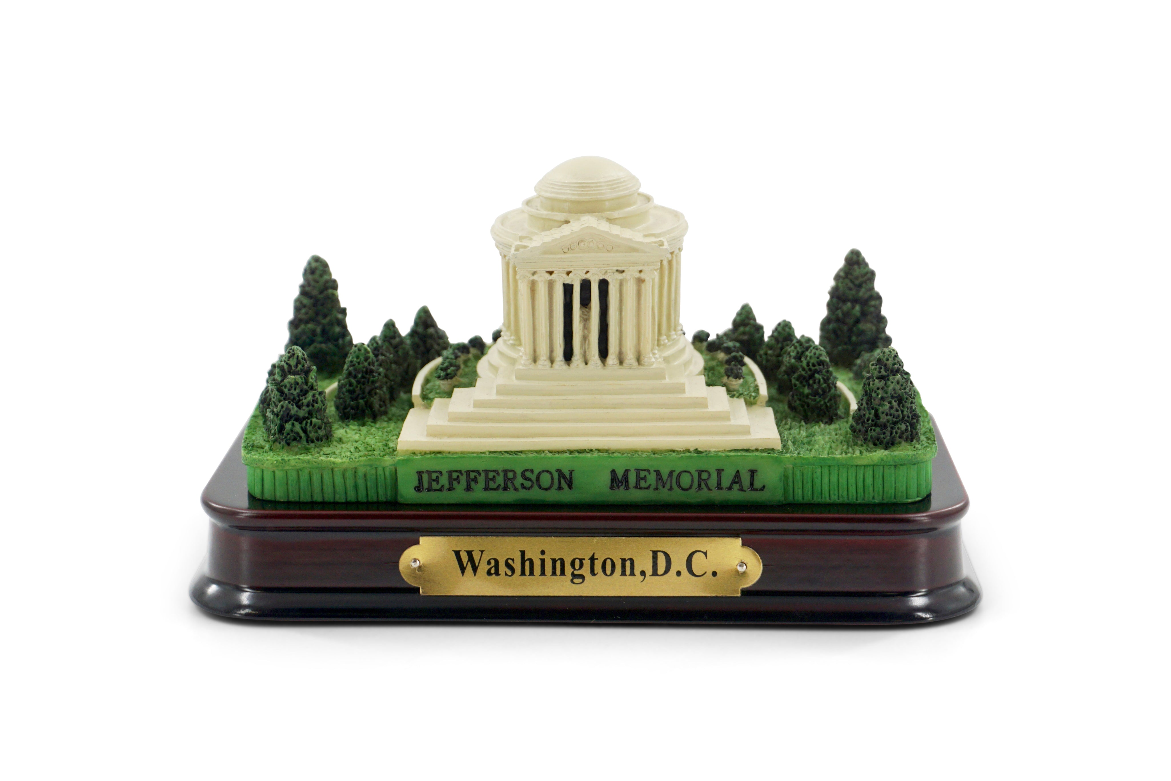 Thomas Jefferson Memorial Building With Wood Base