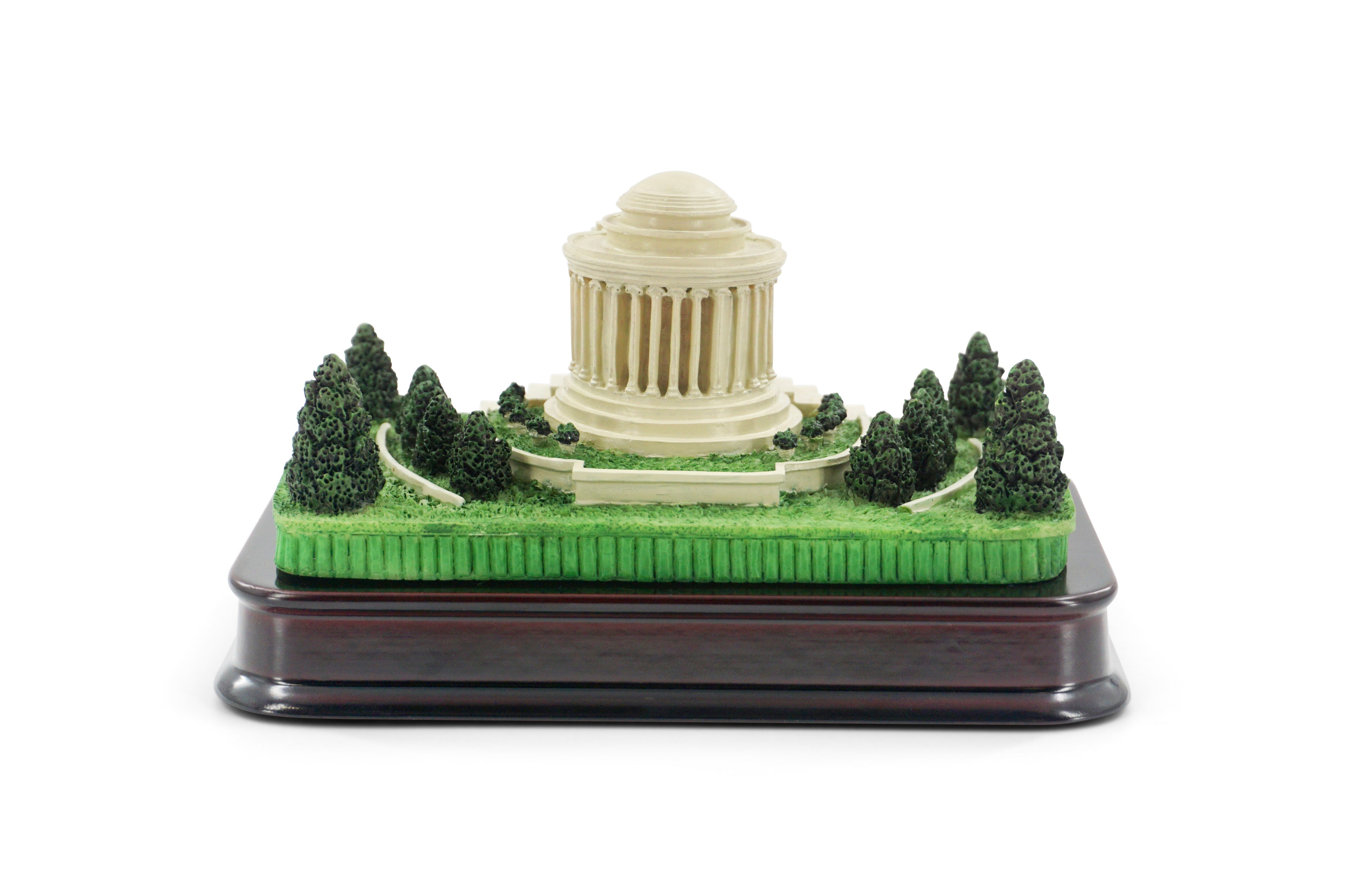 Thomas Jefferson Memorial Building With Wood Base