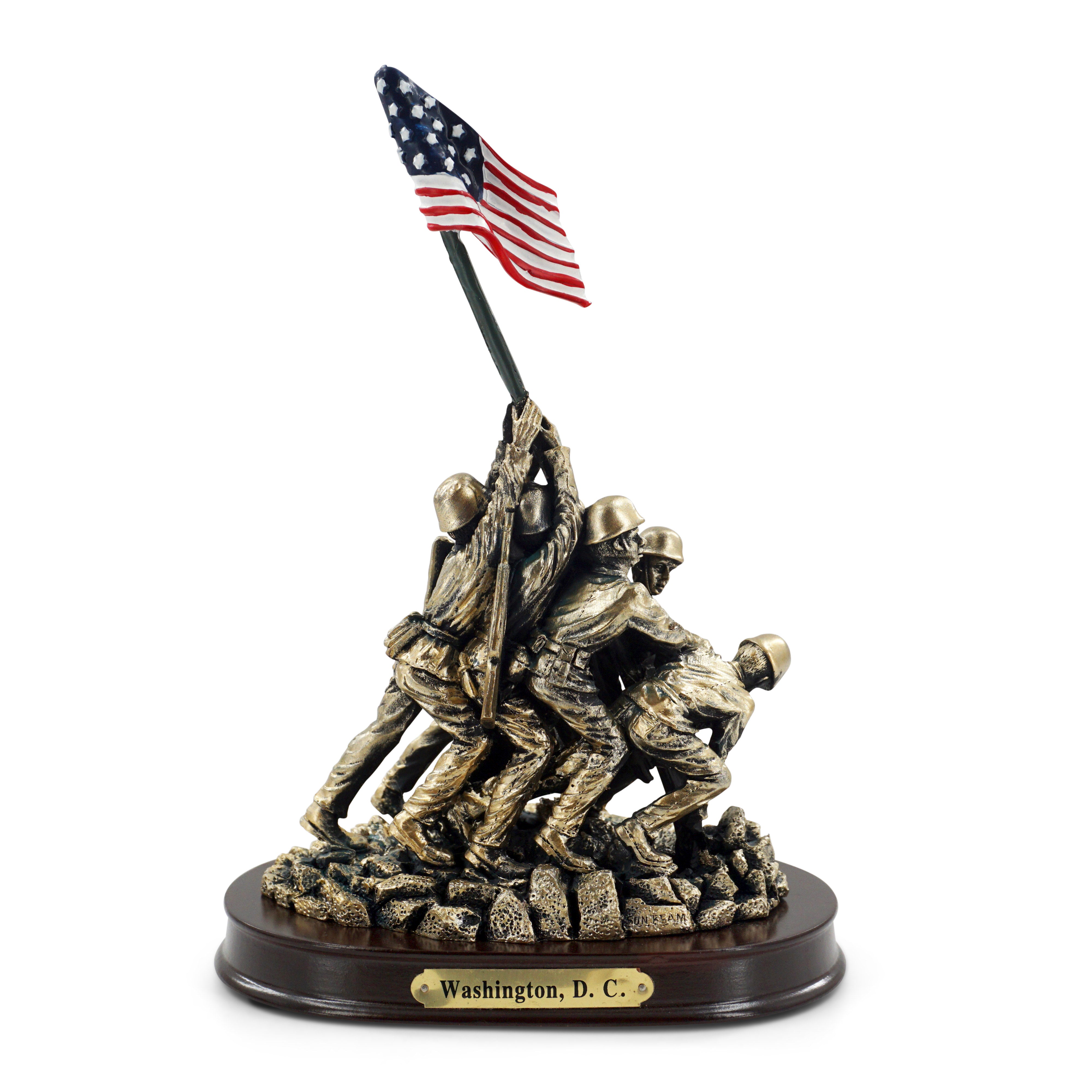 Washington DC US Marine Corps War Memorial Figurine: The Iwo Jima Memorial
