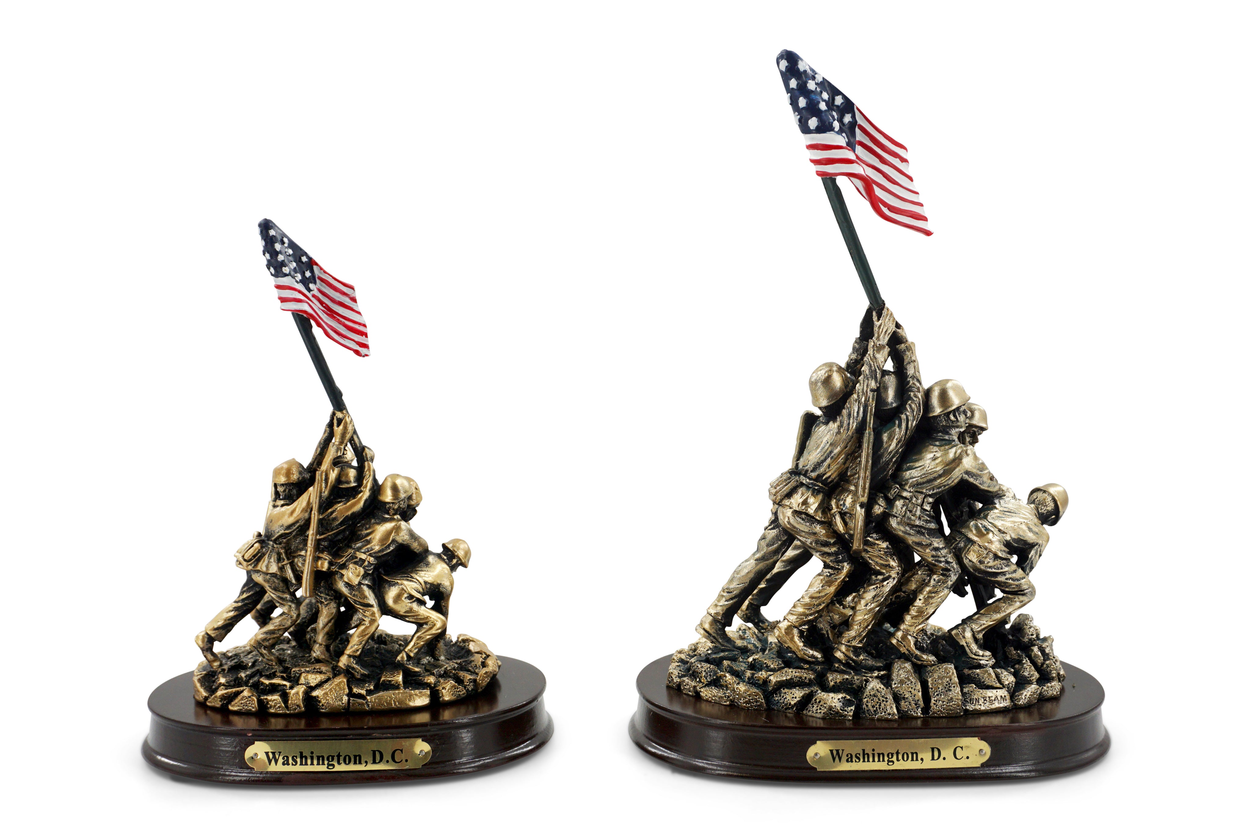 Washington DC US Marine Corps War Memorial Figurine: The Iwo Jima Memorial